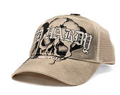 Cap Ed Hardy - Gothic Skull Tab 5 Panel Trucker Cap - Dove