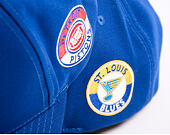 Kšiltovka Mitchell & Ness - NHL Double Clutch Pro Snapback St. Louis Blues - Royal