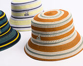 Bucket Hat Kangol - Tropic Resort Stripe Lahinch - Rustic Caramel Multi
