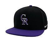 Cap Nike - Dri-Fit Pro - Colorado Rockies - Black 00A/Court Purple 51L