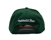 Cap Mitchell & Ness  - Branded Emerald Slam Pro Pinch Snapback - Green/Orange