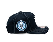 Cap Mitchell & Ness  - Branded Baseline -Pro Crown Snapback - Navy