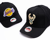 Cap Mitchell & Ness  - NBA Classic Red Snapback Custom Patch - Milwaukee Bucks - Black