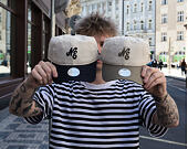 Womens Cap New Era - Branded Linen 9TWENTY - Stone / Navy