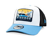 Cap New Era - Branded Location Patch 9FORTY A-Frame Trucker - Blue