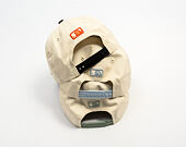 Cap New Era - MLB Side Script 9FORTY M-CROWN - LA Dodgers - Cream / Pastel Green
