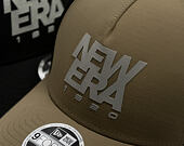 Cap New Era - Branded Reflective 9FORTY M-CROWN A-Frame Trucker - New Olive
