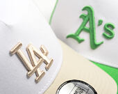 Cap New Era - MLB Essential 9FORTY A-Frame Trucker - LA Dodgers - Stone / White