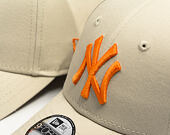 Kids Cap New Era - MLB Essential 9FORTY - NY Yankees - Stone / Orange