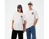 Tee New Era - MLB Cap Graphic Oversized Tee - NY Yankees - White