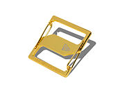 Pin New Era - Branded Visor Clip - Gold
