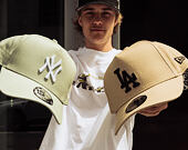 Cap New Era - MLB Essential 9FORTY A-Frame - LA Dodgers - Camel / Black
