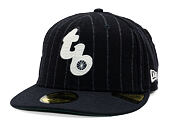 Cap New Era - MLB Moon Fabric - Tampa Bay Rays Retro 59FIFTY - MLB - White And Navy Pinstripe