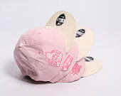 Cap New Era - MLB Washed Tie Dye 9FIFTY Retro Crown - Atlanta Braves - Pink