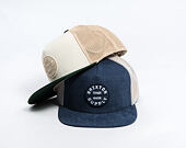 Cap Brixton - Oath Mp Trucker Hat - Blue Chambray/White