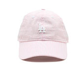 Kids Cap New Era - MLB Seersucker 9TWENTY - LA Dodgers - Pink Rouge