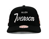 Cap Mitchell & Ness - Player Script Hwc - NBA - Philadelphia 76Ers - Allen Iverson - Black