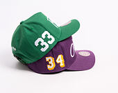 Cap Mitchell & Ness - Player Script Hwc - NBA - Boston Celtics - Larry Bird - Green