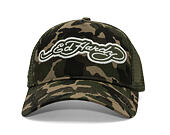 Cap Ed Hardy - Embroidery Applique Cord 5 Panel Trucker Cap