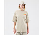 Tee New Era - Branded Food Character Oversized Tee - Stone