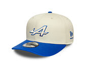Cap New Era - F1 Contrast Visor 9SEVENTY Stretch-Snap - Alpine Racing - Ivory