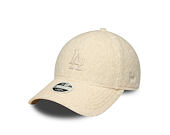 Womens Cap New Era - MLB Winter Borg Teddy 9FORTY M-CROWN - LA Dodgers - Cream