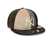 Cap New Era - MLB IMAGE DROP Patchwork 9FIFTY Retro Crown - NY Yankees - Brown