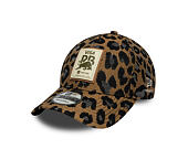 Womens Cap New Era - F1 Leopard 9FORTY - Visa Cash App RB - Brown