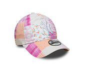 Kids Cap New Era - MLB Patchwork 9TWENTY - NY Yankees - Blush Pink / Fuchsia