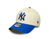 Kids Cap New Era - MLB Essential 9FORTY - NY Yankees - Cream / Blue