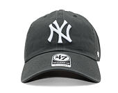 '47 Brand New York Yankees Clean Up Dark Grey Strapback Cap