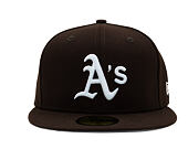 New Era - MLB Seasonal 59FIFTY - Oakland Athletics - Burnt Wood - Brown