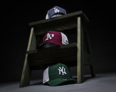 Cap New Era - MLB Essential 9FORTY A-Frame Trucker - Oakland Athletics - Burgundy