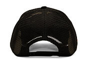Cap Ed Hardy - Embroidery Applique Cord 5 Panel Trucker Cap - Black