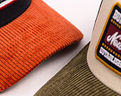 Cap New Era - Branded Patch Cord 9FORTY A-Frame Trucker - Cream / New Olive