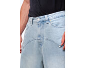 Jeans Karl Kani - Og K Washed Western Relaxed Baggy Jeans - Blue