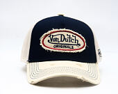 Cap Von Dutch - Baseball - Vintage Distressed - Black / Grey
