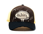 Cap Von Dutch - Baseball - Print & Embroidery - Yellow / Brown