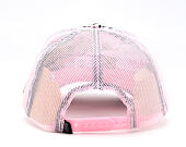 Womens Cap Von Dutch - Baseball - Velvet Print Embroidery - Pink / Camo