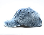 Womens Cap DAD CAP EN JEAN AVEC PATCH VD A FRANGES