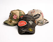 Cap Von Dutch - Motorcycle Club Camo Patches Baseball - Black Tiger Camo