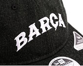 Cap New Era - Wool Retro Crown 9FIFTY - Barcelona FC - Black