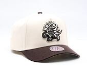 Cap Mitchell & Ness - NBA Brown And Cream Pro Snapback Hwc - Toronto Raptors - Cream