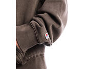 Sweatshirt Champion - Washed Black Hoodie Full Zip Sweatshirt