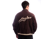 Jacket Karl Kani - Kani Jeans Corduroy Oversized College Jacket - Brown