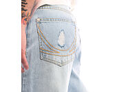 Pants Karl Kani - OG Distressed Straight Leg Jeans - Blue