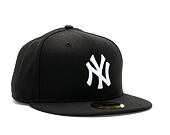 New Era 59FIFTY MLB Basic New York Yankees Fitted Black / White Log Cap