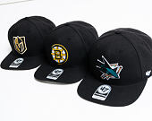 '47 Brand San José Sharks No Shot Captain Black Snapback
