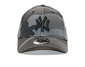 New Era 9FORTY MLB League Essential New York Yankees Strapback Moonland Camo / Black Cap