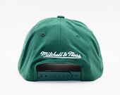 Mitchell & Ness Team Ground Redline Milwaukee Bucks Green Snapback Cap
